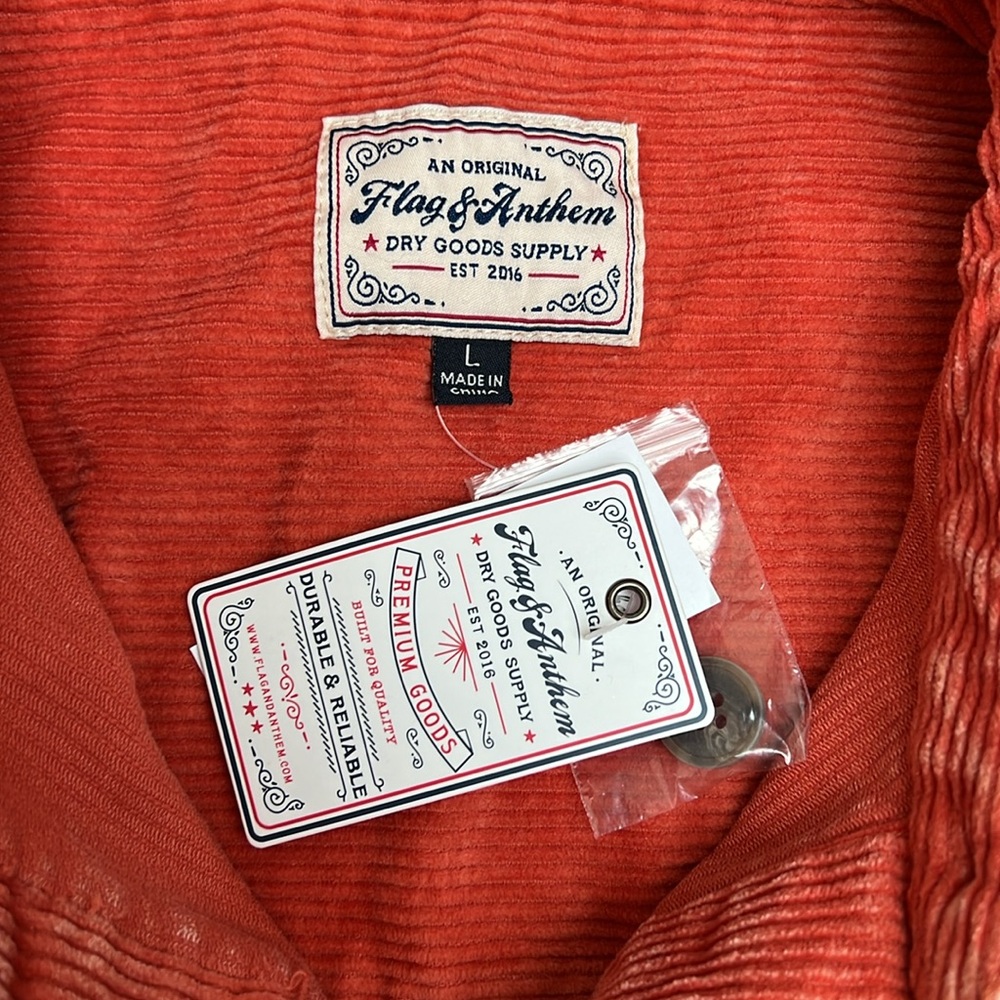 Flag & Anthem Cayce Double Pocket Corduroy
Shacket - Picture 6 of 8